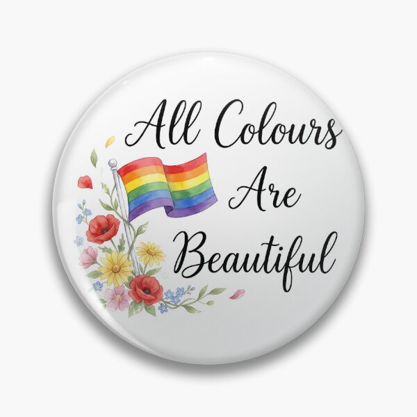 Item preview, All Colors are beautiful - Pride Sticker designed and sold by LoFizzy.