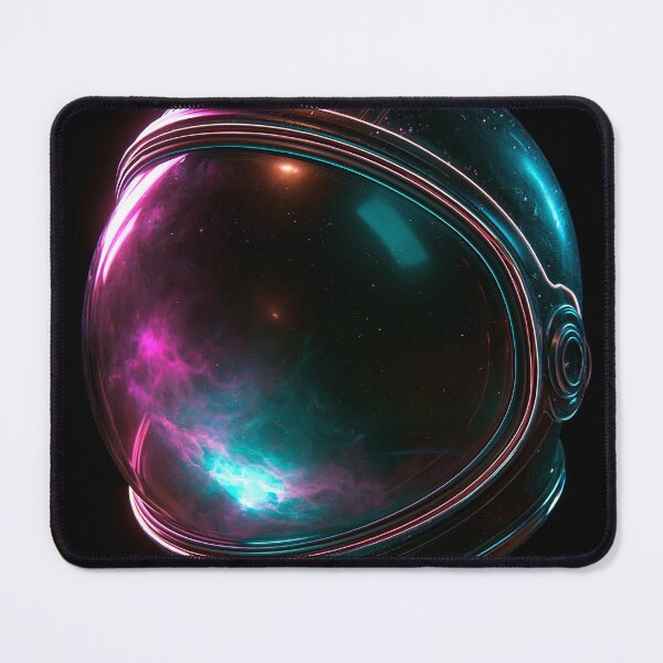 Item preview, Astronaut Helmet Nebula Visor Magenta and Cyan designed and sold by FrostyFrisby.