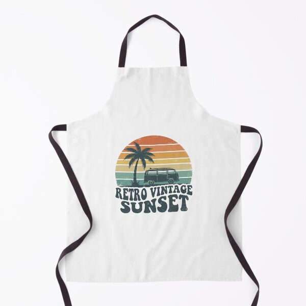 Item preview, Retro Vintage Camper Van Sunset Palm Tree Design designed and sold by Moanx Store.