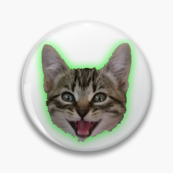 Item preview, smiling kitten sticker designed and sold by LadyKandis.
