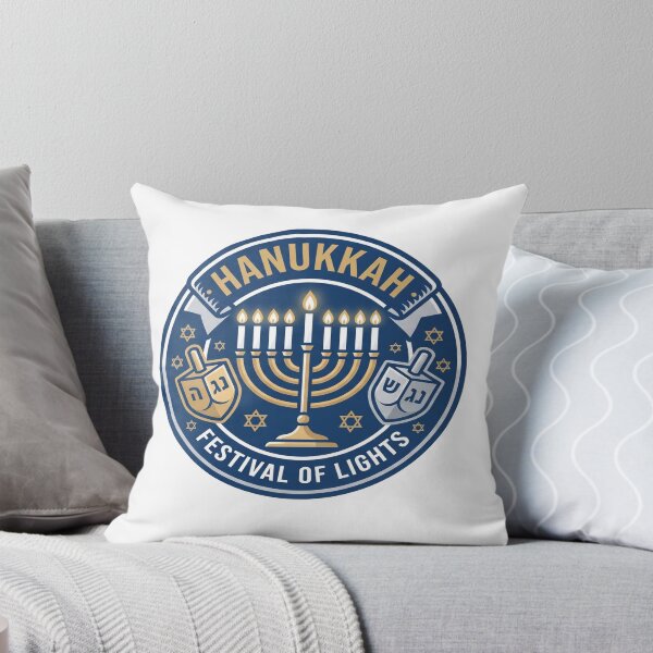 Item preview, Hanukkah Festival of Lights Menorah & Dreidel designed and sold by MD_Design.