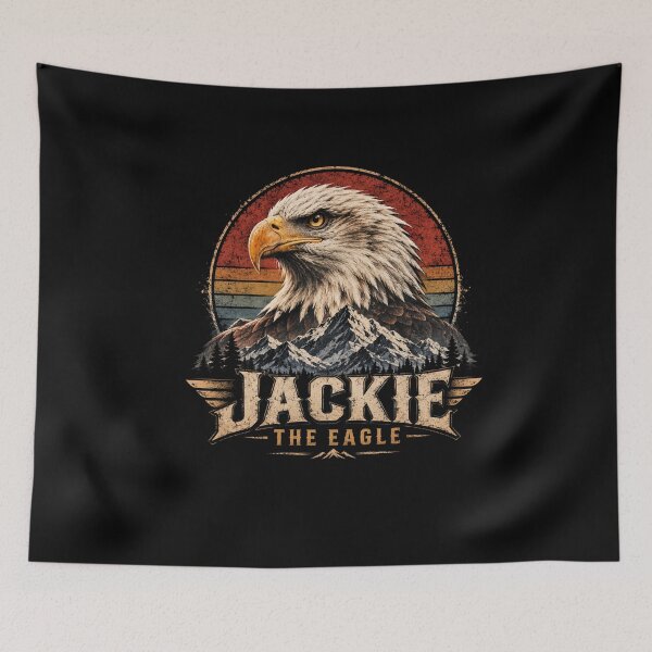 Item preview, Jackie The Big Bear Eagle designed and sold by TheEndDesign.