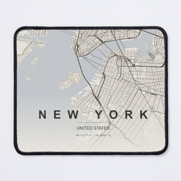 Item preview, New York City Minimalist Map designed and sold by Foryoubroshirt.