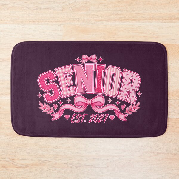 Item preview, Pink Senior 2027 Preppy Bows designed and sold by Blinkwater Designs.