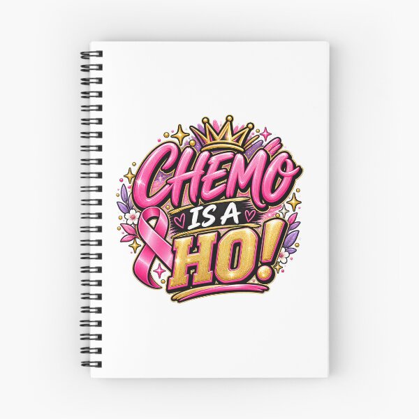 Item preview, Chemo Is A Ho, Cancer Warrior Design, Pink Ribbon Empowerment Quote designed and sold by WHDProduction45.