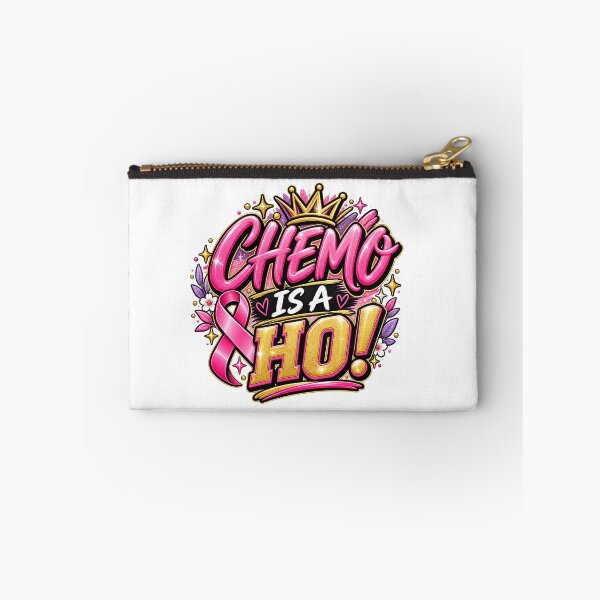 Item preview, Chemo Is A Ho, Cancer Warrior Design, Pink Ribbon Empowerment Quote designed and sold by WHDProduction45.