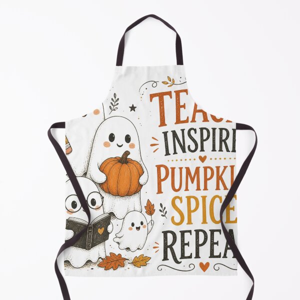Item preview, Teach Inspire Pumpkin Spice Repeat Spooky Teacher Fall designed and sold by OakAndThread.