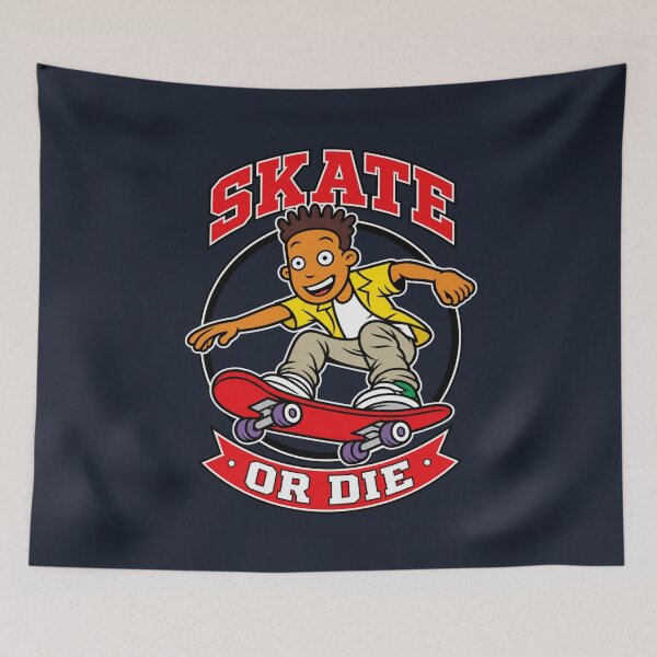 Item preview, Skate or Die Skateboarding Retro Graphic T-Shirt designed and sold by VoglR.
