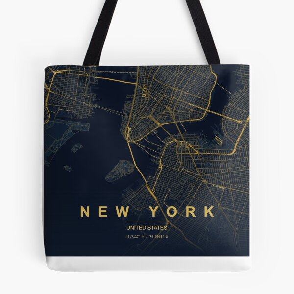 Item preview, New York City Midnight Map designed and sold by Foryoubroshirt.