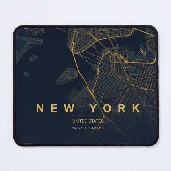 Item preview, New York City Midnight Map designed and sold by Foryoubroshirt.