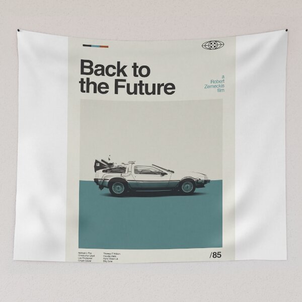 Item preview, Minimalist Vintage Movie Back To Future Poster designed and sold by sintiamarischa.