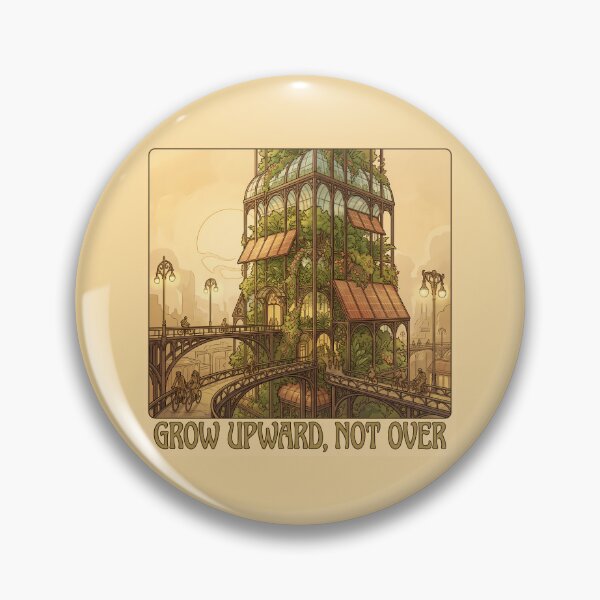 Item preview, Grow Upward, Not Over designed and sold by The Technomancer's Shoppe.