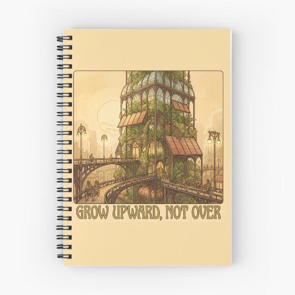 Item preview, Grow Upward, Not Over designed and sold by The Technomancer's Shoppe.