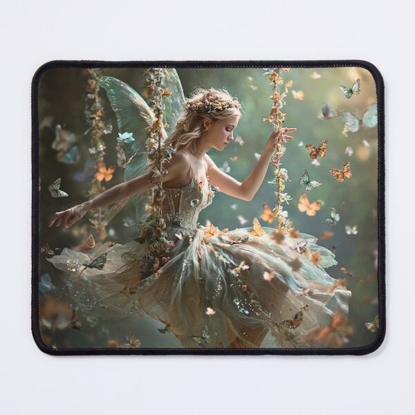 Item preview, Enchanted Butterfly Fairy Forest Dance designed and sold by Storybook Botanica.