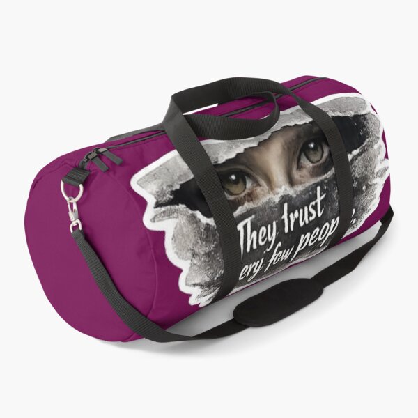 Item preview, They Trust Very Few People Torn Paper Eyes Quote Sticker designed and sold by Scro-Ciob-Shop.