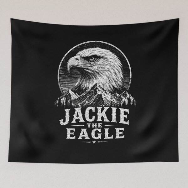 Item preview, Jackie The Big Bear Eagle designed and sold by TheEndDesign.