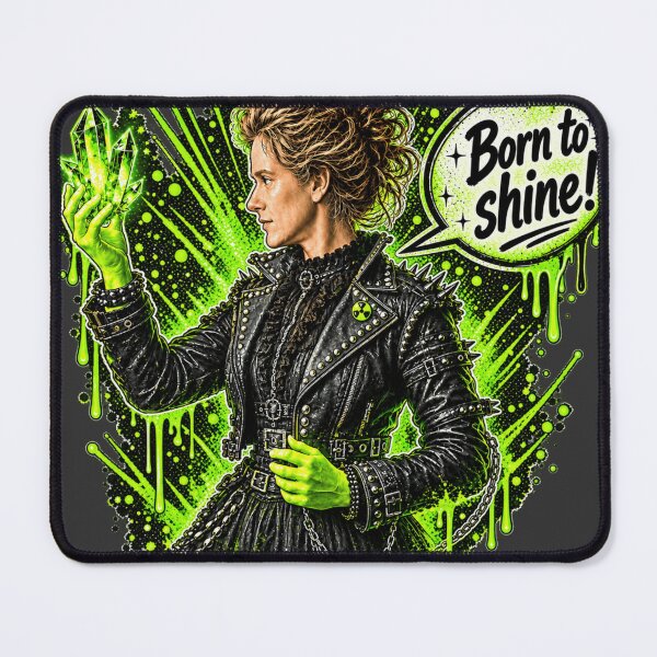 Item preview, Rude Science. Curie designed and sold by Jolly Bus.