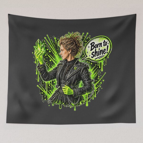 Item preview, Rude Science. Curie designed and sold by Jolly Bus.