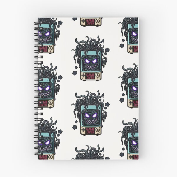 Item preview, Gamer Goth Monster Console Glitch Special Edition for Dark Textiles designed and sold by Shyla Marsare.