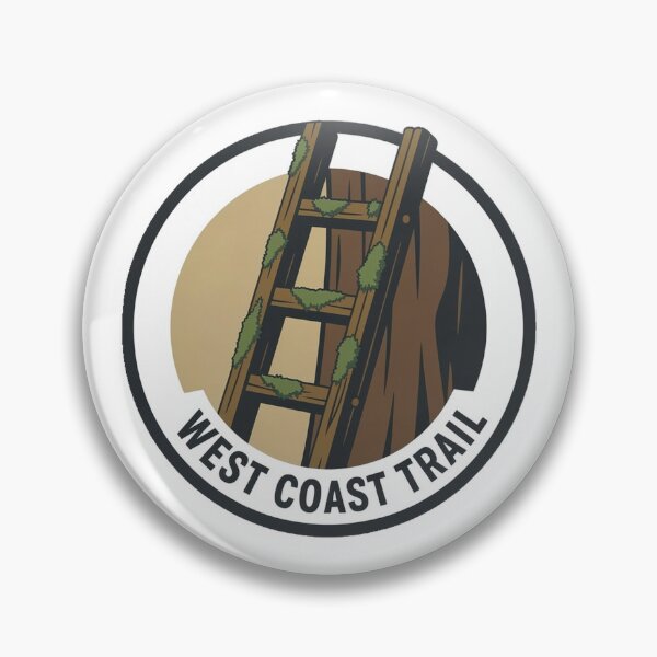 Item preview, Mossy trail ladder West Coast Trail designed and sold by Sparking Synapses.