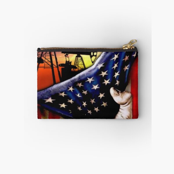 Item preview, Oilfield Us Flag Hand Grab American Oilfield Lover designed and sold by Slangt-shirt.