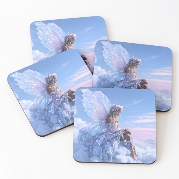 Item preview, Dreamy Cloud Fairy Above The Sky designed and sold by Storybook Botanica.