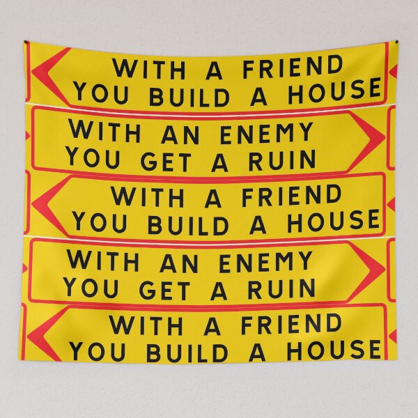 Item preview, Friend vs. Enemy designed and sold by ALF2023.
