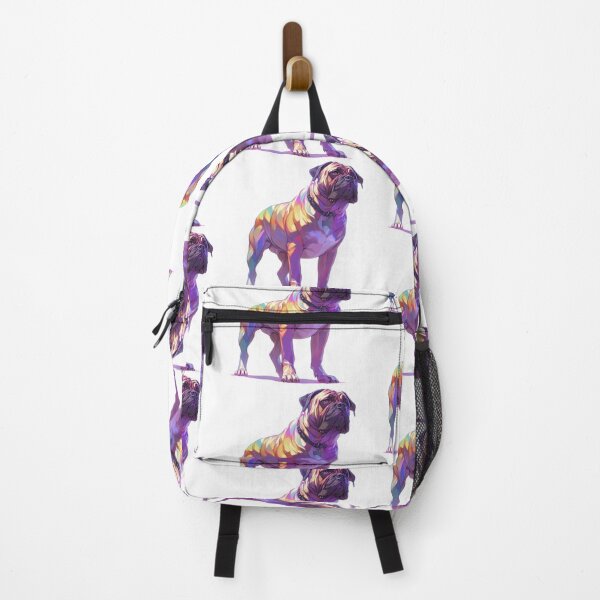 Item preview, Colorful Bullmastiff puppy dog designed and sold by MendaciousMina.