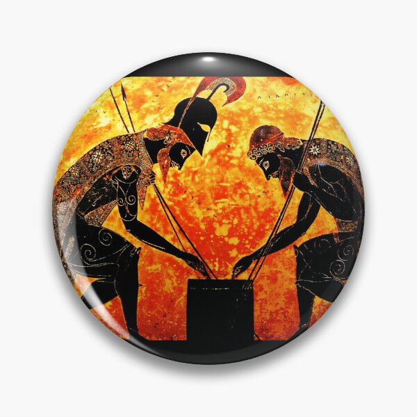 Item preview, Achilles & Ajax - Trojan War Ancient Greek Warriors designed and sold by Roberto Triolo.