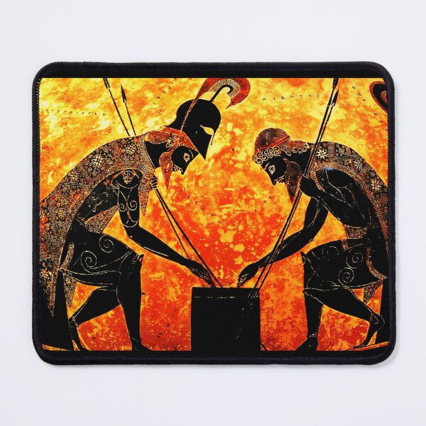 Item preview, Achilles & Ajax - Trojan War Ancient Greek Warriors designed and sold by Roberto Triolo.