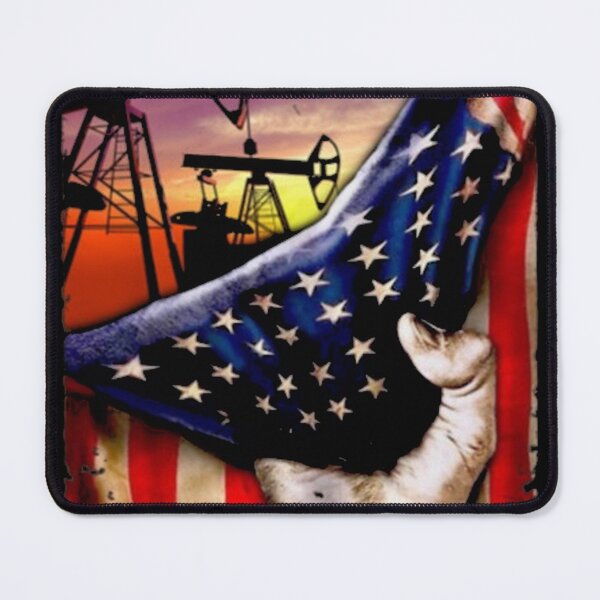 Item preview, Oilfield Us Flag Hand Grab American Oilfield Lover_1 designed and sold by Arif Himawan.