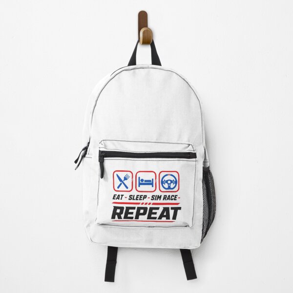 Item preview, Eat sleep sim race repeat for sim racing fans designed and sold by HandicraftArt.