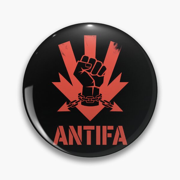 Item preview, Anti-Social by Choice  Antifascist by Nature - Linke Antifa Merch designed and sold by LoFizzy.