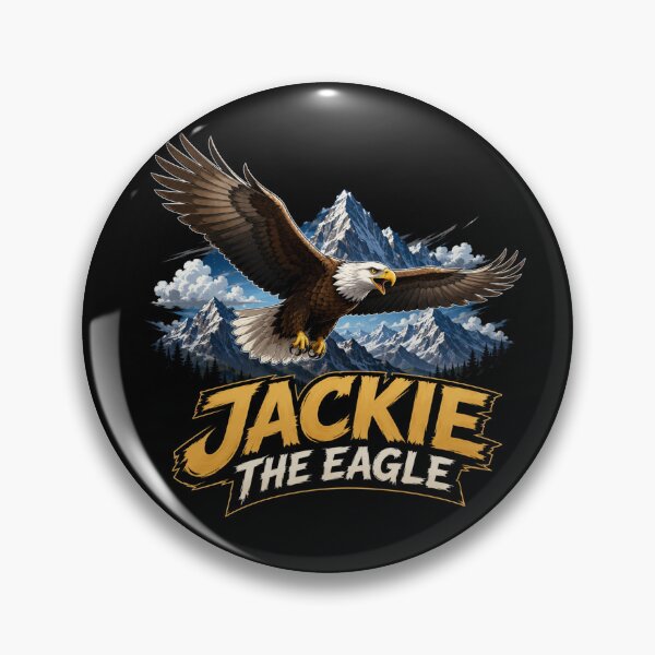 Item preview, Jackie The Big Bear Eagle designed and sold by TheEndDesign.