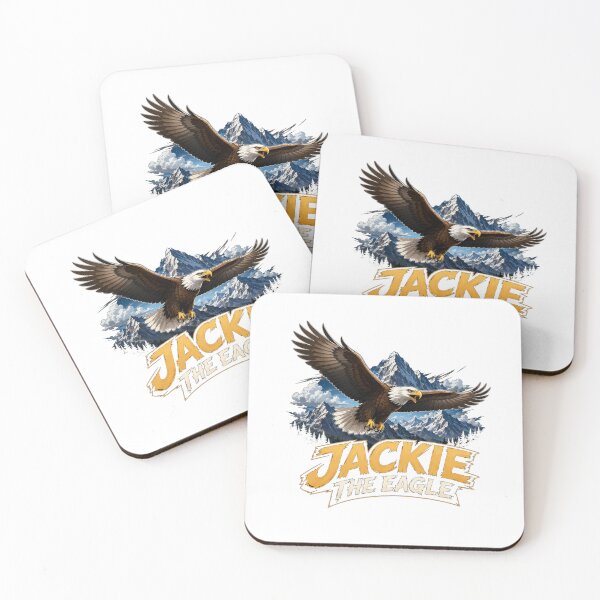 Item preview, Jackie The Big Bear Eagle designed and sold by TheEndDesign.