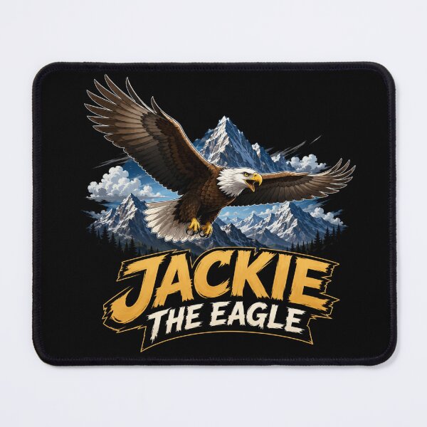 Item preview, Jackie The Big Bear Eagle designed and sold by TheEndDesign.