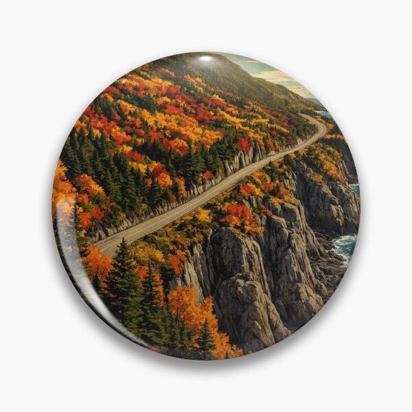 Item preview, Cape Breton Highlands Nova Scotia Autumn Vintage designed and sold by JIGUWORLD.