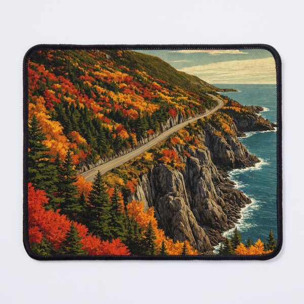 Item preview, Cape Breton Highlands Nova Scotia Autumn Vintage designed and sold by JIGUWORLD.