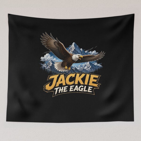 Item preview, Jackie The Big Bear Eagle designed and sold by TheEndDesign.