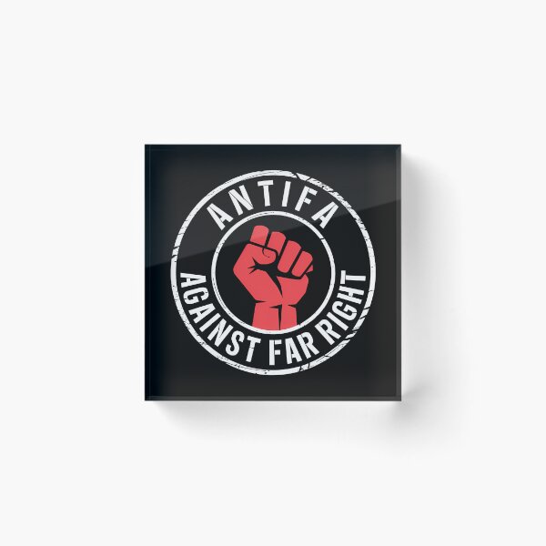 Item preview, Antifa against Far Right - Linke Antifa Merch designed and sold by LoFizzy.