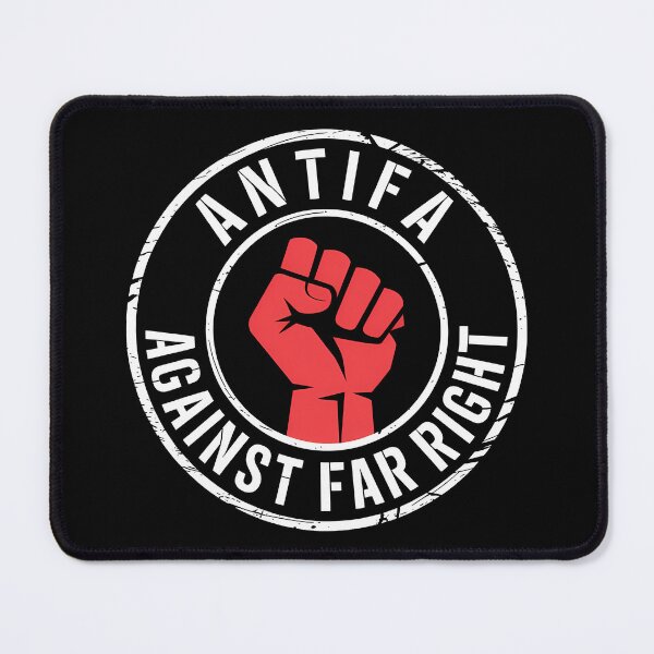 Item preview, Antifa against Far Right - Linke Antifa Merch designed and sold by LoFizzy.