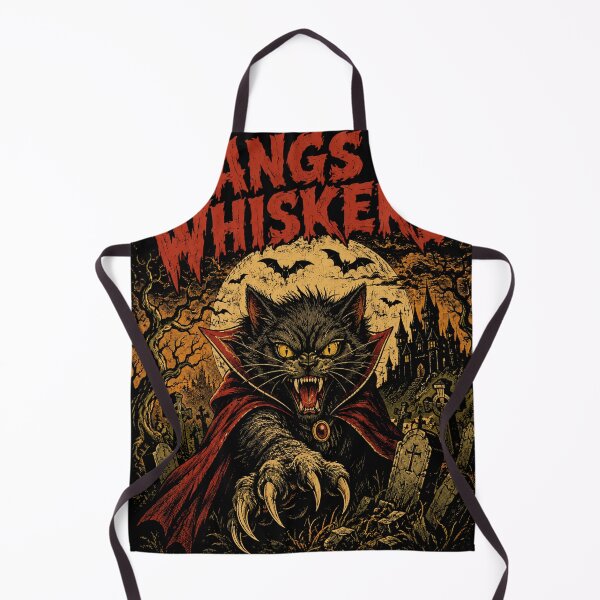 Item preview, Vampire Cat Under Full Moon – Spooky Halloween designed and sold by will freed18.