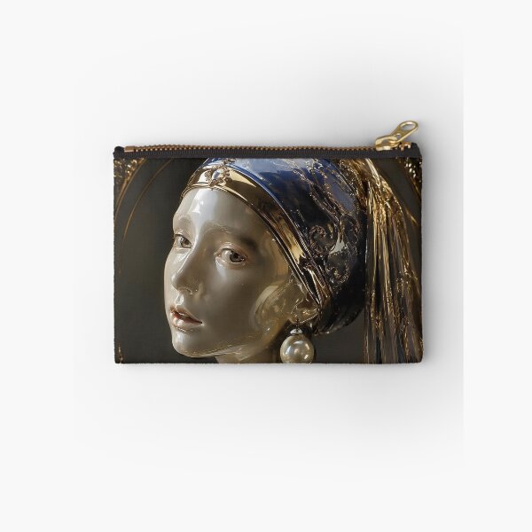 Item preview, 3D Girl with the Pearl Earring in Art Nouveau​ Style​ designed and sold by Adisak-designs.