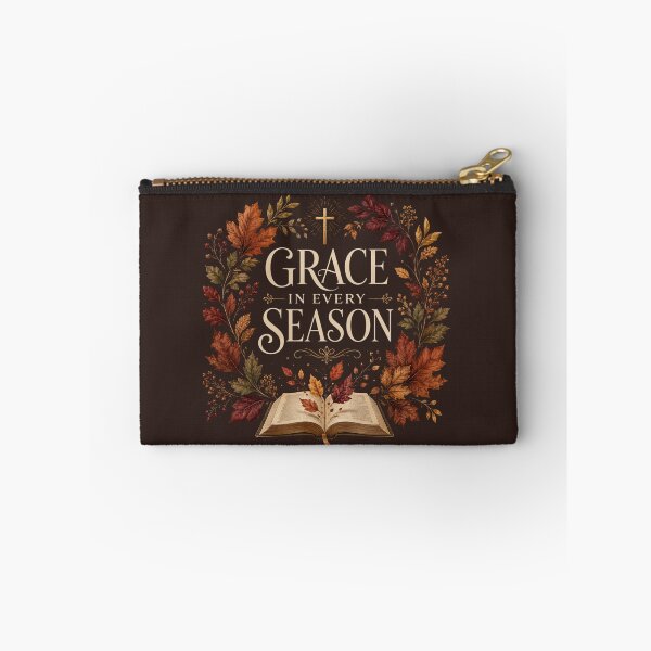 Item preview, Grace in Every Season – Christian Autumn Faith Design designed and sold by astersgraphics.