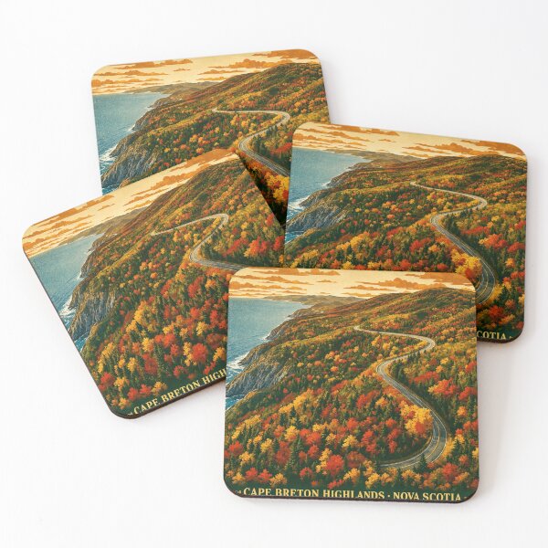 Item preview, Cape Breton Highlands Nova Scotia Autumn Vintage designed and sold by JIGUWORLD.