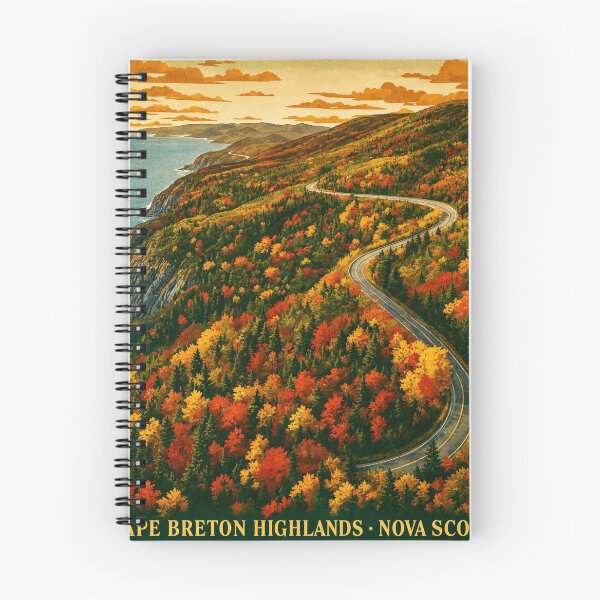 Item preview, Cape Breton Highlands Nova Scotia Autumn Vintage designed and sold by JIGUWORLD.