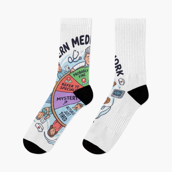 Item preview, Doctor Diagnosis Roulette Wheel Funny Medical designed and sold by LunaMarkos.