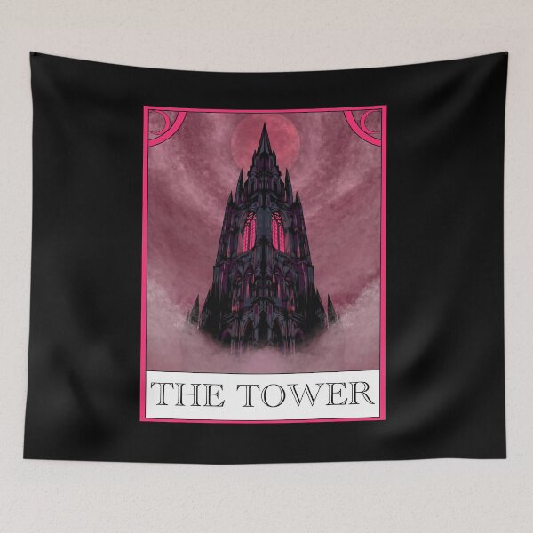 Item preview, Gothic Tower Tarot Card designed and sold by CasualAfterlife.