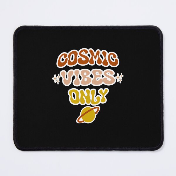 Item preview, Cosmic Vibes Only – Retro Space Graphic T-Shirt Design designed and sold by MeowMeowPuppy.