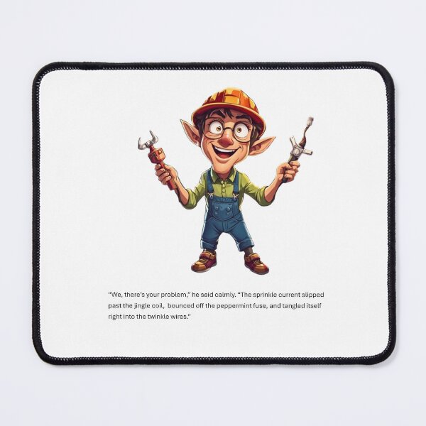 Item preview, North Pole elf electrician designed and sold by Kandi Claus.